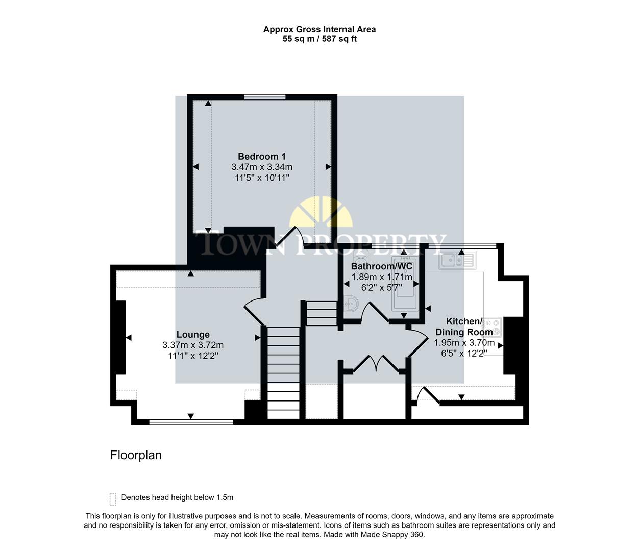 Property Details for Hartfield Road Eastbourne BN21 2AR Town